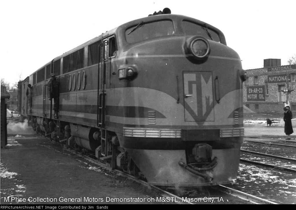 GM Demo at Mason City Iowa on the M&StL